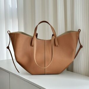 Polene Women Cyme Brown Tote Bag